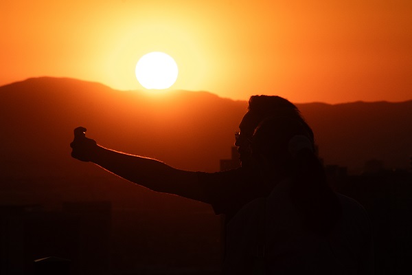 Foto - Başkentte gün batımı 