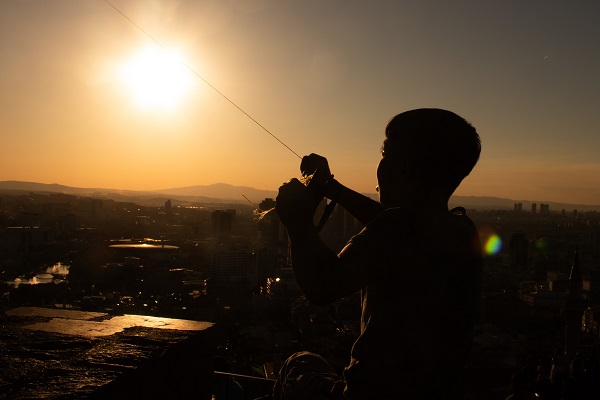 Foto - Başkentte gün batımı 