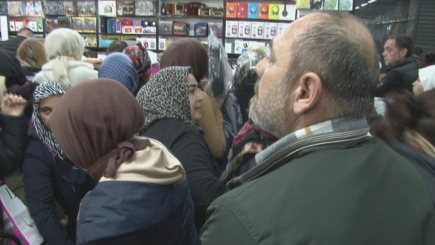 Başkentte indirim izdihamı