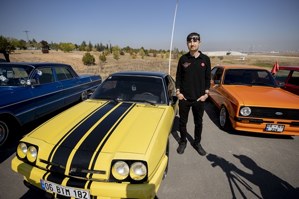 Foto - Başkentte "klasik araba" şöleni