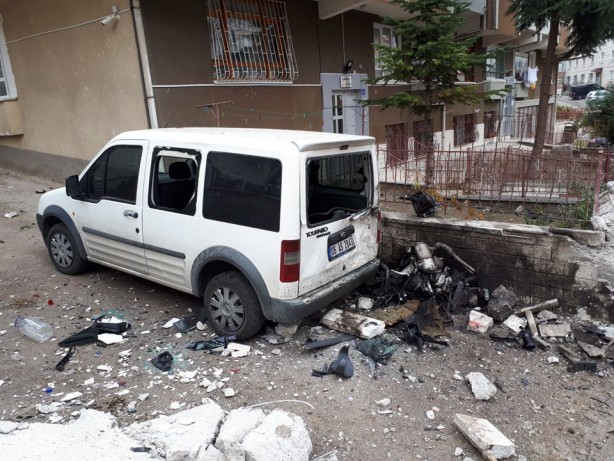 Foto - Başkent'te, kontrolden çıkan kamyon 9 aracı biçti