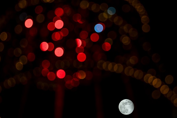 Foto - Başkentte yılın son dolunayı