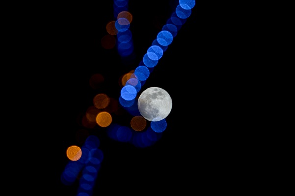 Foto - Başkentte yılın son dolunayı