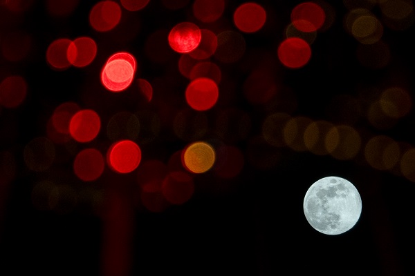 Foto - Başkentte yılın son dolunayı