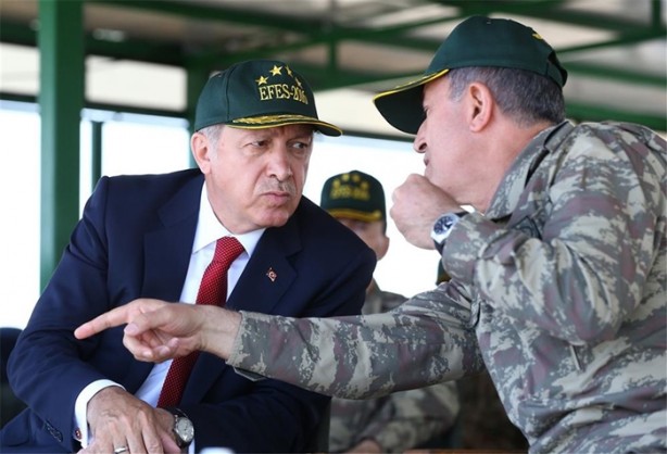Foto - Başkomutan Efes tatbikatını izliyor