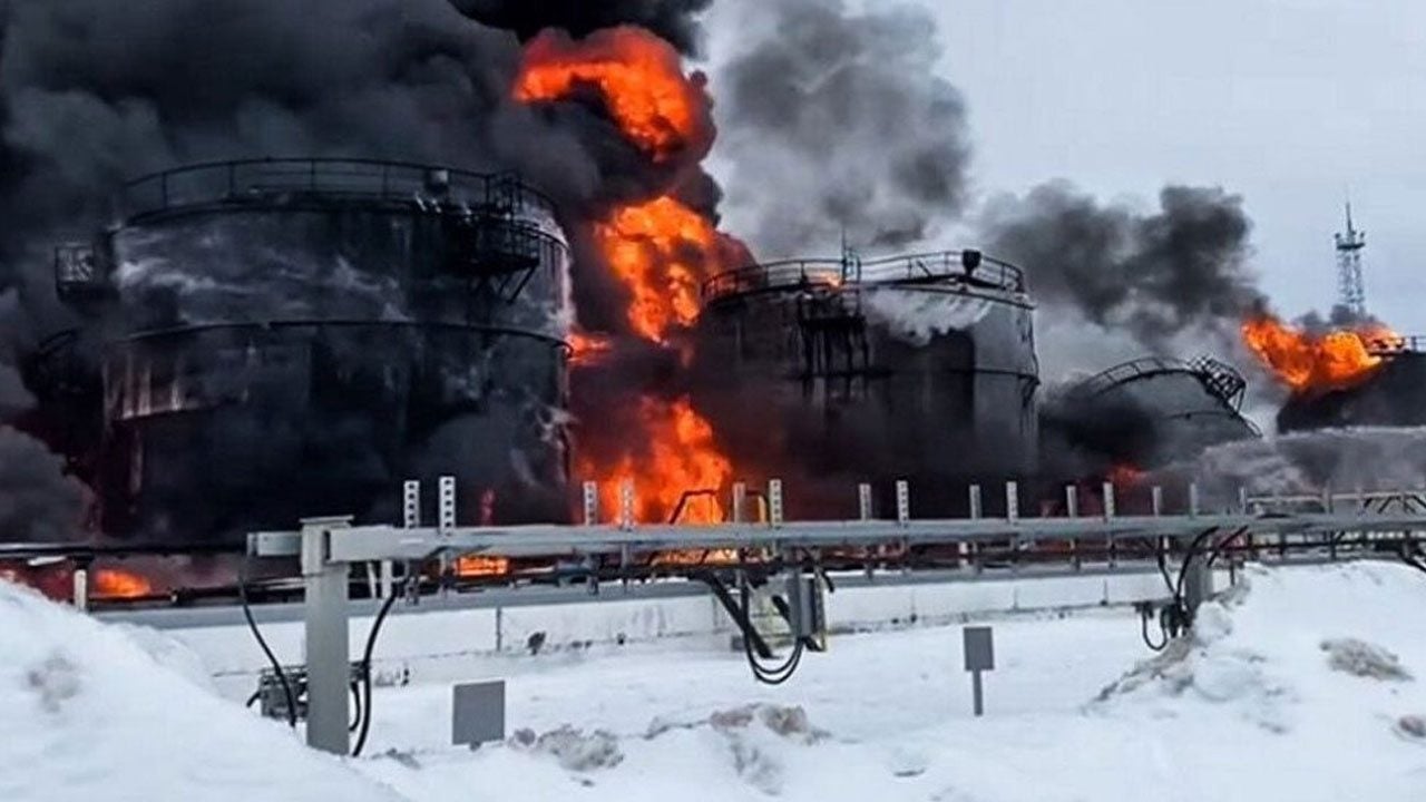 Foto - Başkurdistan'a İHA saldırısı! 23,5 milyon ton petrol...
