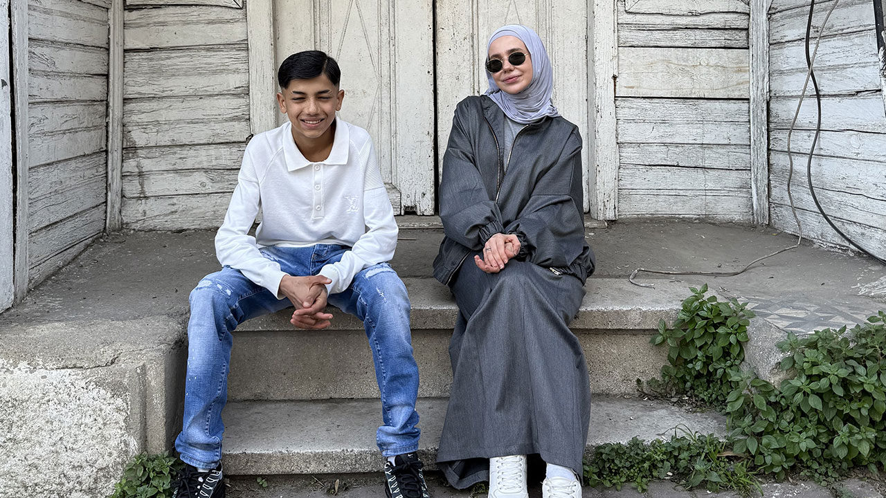 Foto - Başrolde bir çocuk ve turist var: Çukur semtinde milyonların kalbine dokunan olay