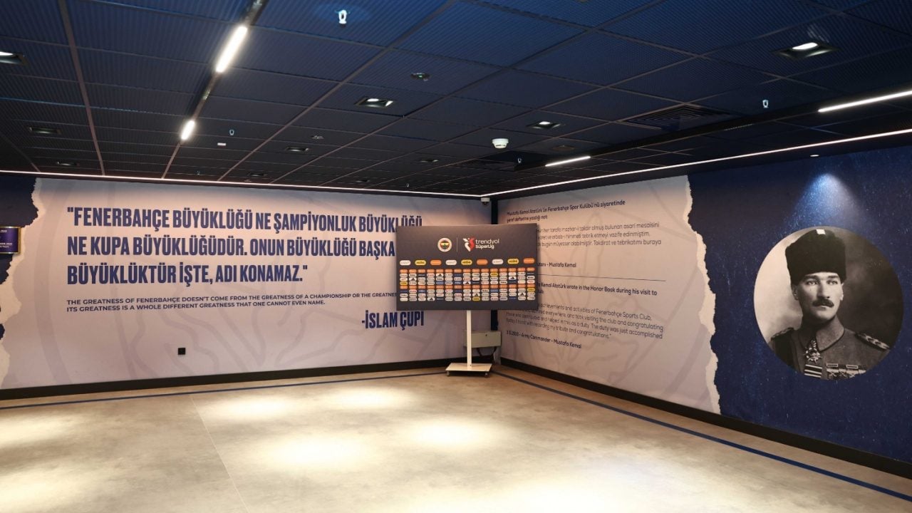  Baştan sona yenilendi: Fenerbahçe stadının çehresi değişti!