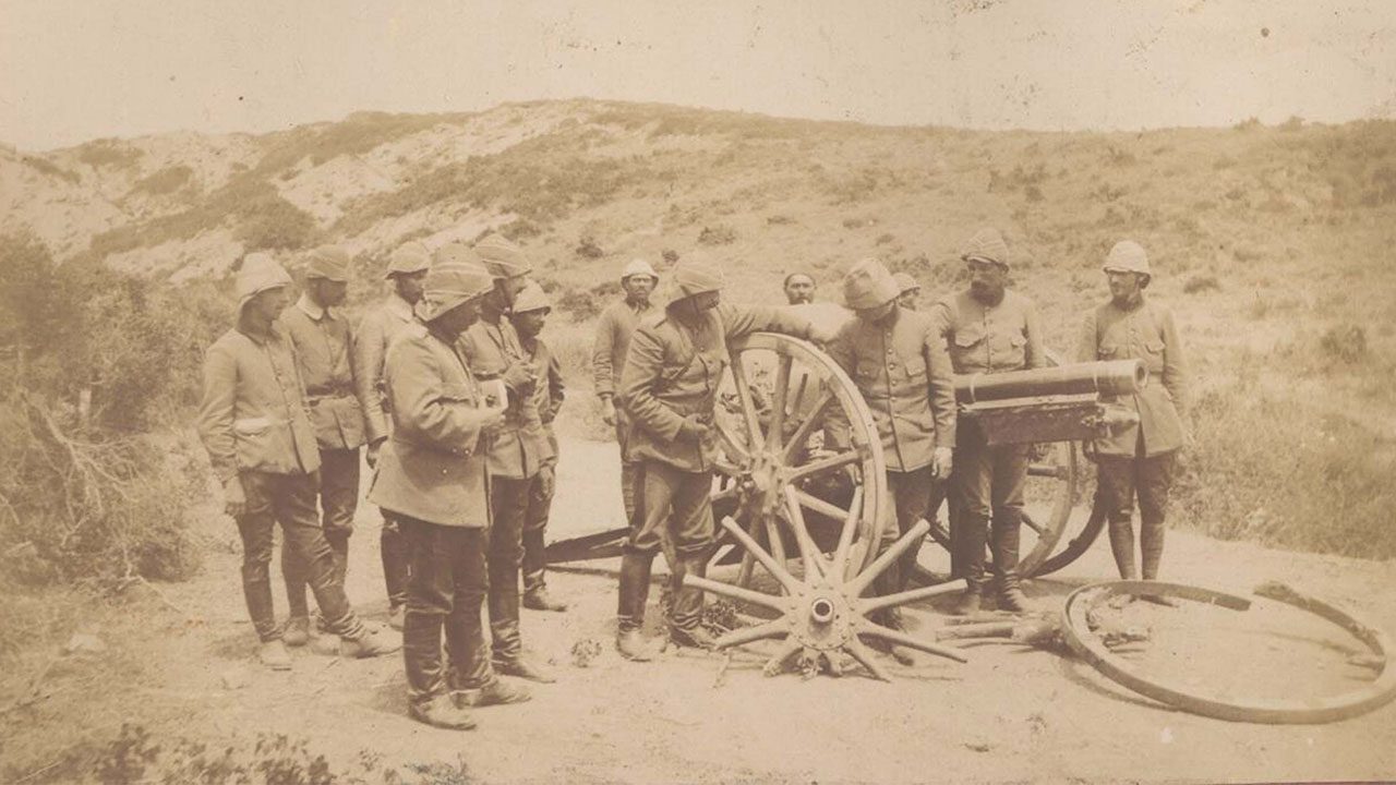Foto - Bastığın yerleri toprak diyerek geçme tanı! Çanakkale Savaşı'nın tahribatına bir de böyle bakın