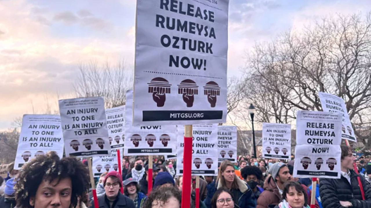 Foto - "Batı'da hukuk var" öyle mi? ABD'de bakanlık Rümeysa Öztürk için kanıt sunamadı