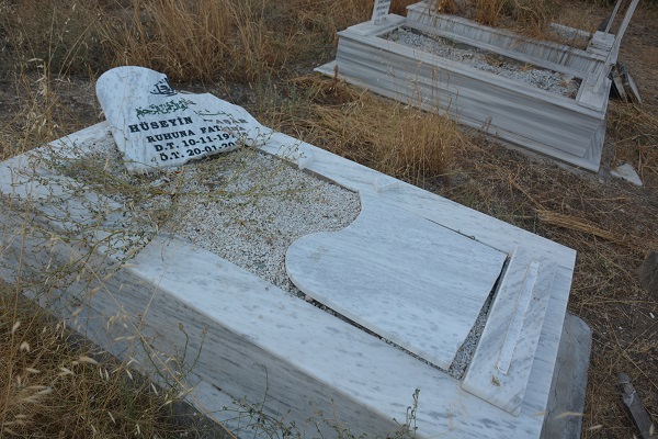 Foto - Batı Trakya'da Türk mezarlığına saldırı