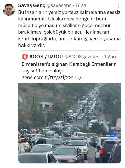 Foto - Batılılar ve Batıcılar Ermenilerin kaçışına ağlıyor!