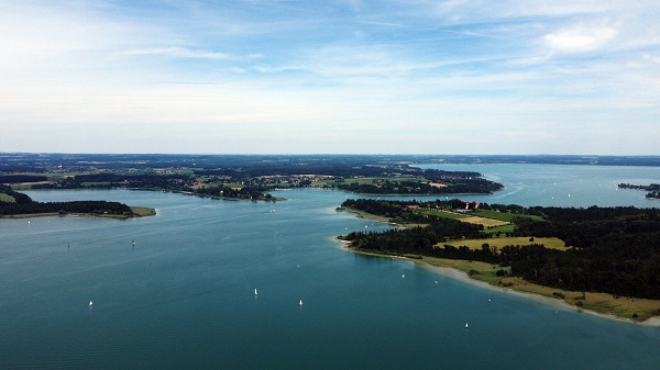 Foto - Bavyera Eyaletinin en büyük gölü: Chiemsee Gölü