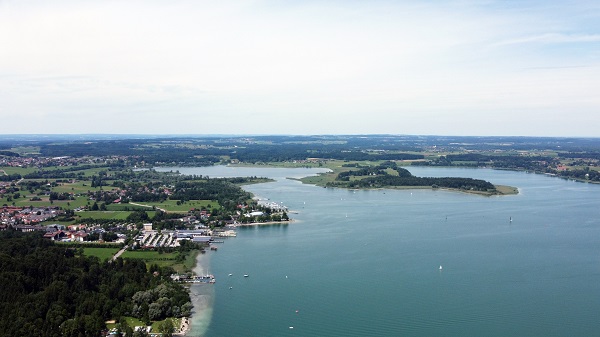 Foto - Bavyera Eyaletinin en büyük gölü: Chiemsee Gölü