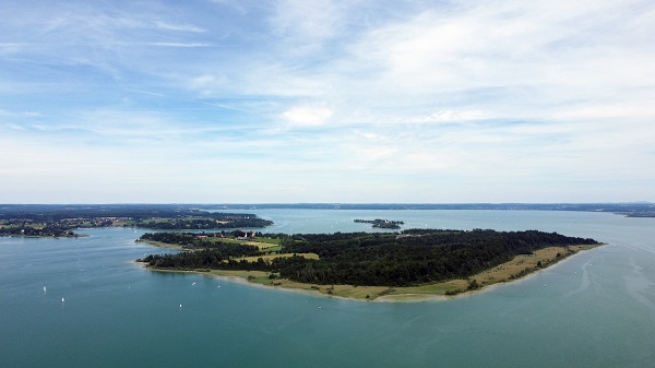 Foto - Bavyera Eyaletinin en büyük gölü: Chiemsee Gölü