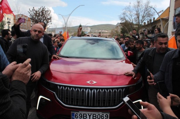 Foto - Bayburt'ta TOGG izdihamı