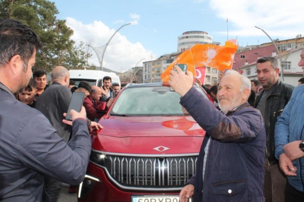Foto - Bayburt'ta TOGG izdihamı