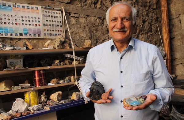 Foto - Bayburt'un bütün değerli taşları o dükkanda