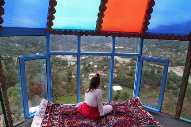 Foto - Bayılacaksınız! 30 bin liraya muhteşem bir ağaç ev yaptı