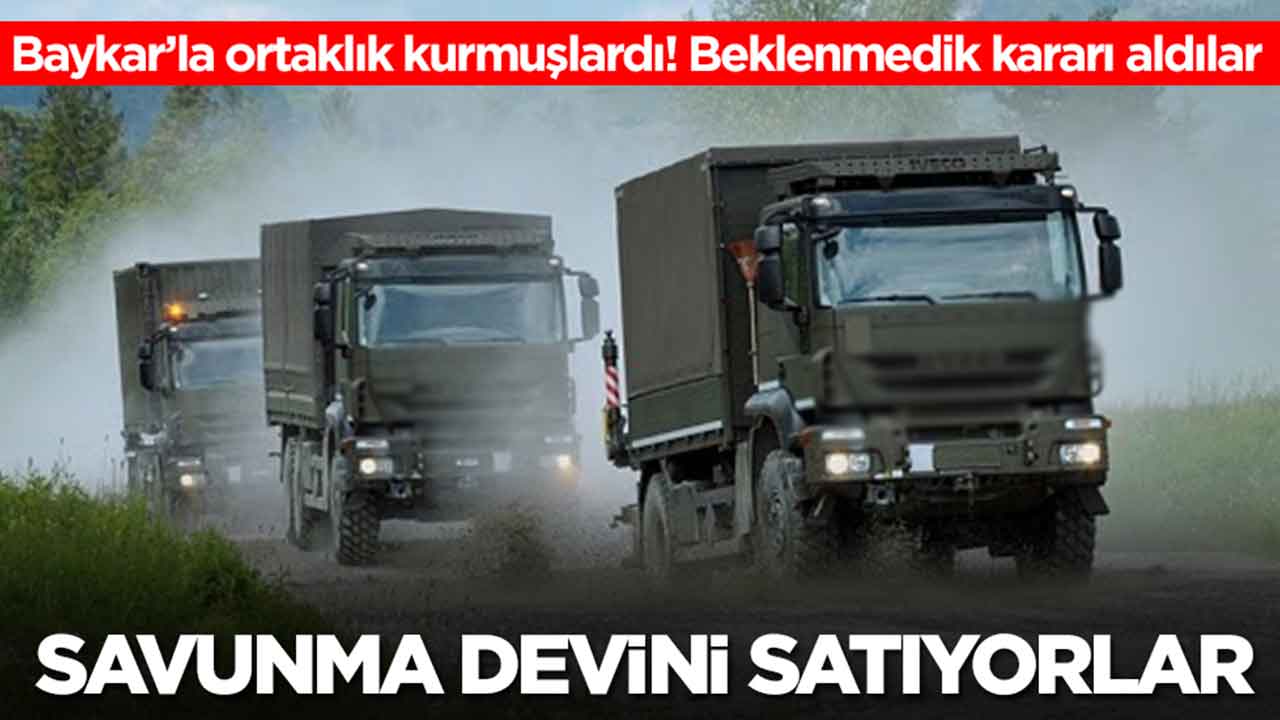 Baykar’la ortaklık kurmuşlardı! Beklenmedik kararı aldılar: Savunma devi satılıyor