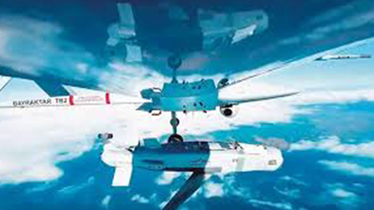 Foto - Bayraktar TB2 SİHA'dan büyük olay! Tek tuşla öyle bir şey yaptı ki...