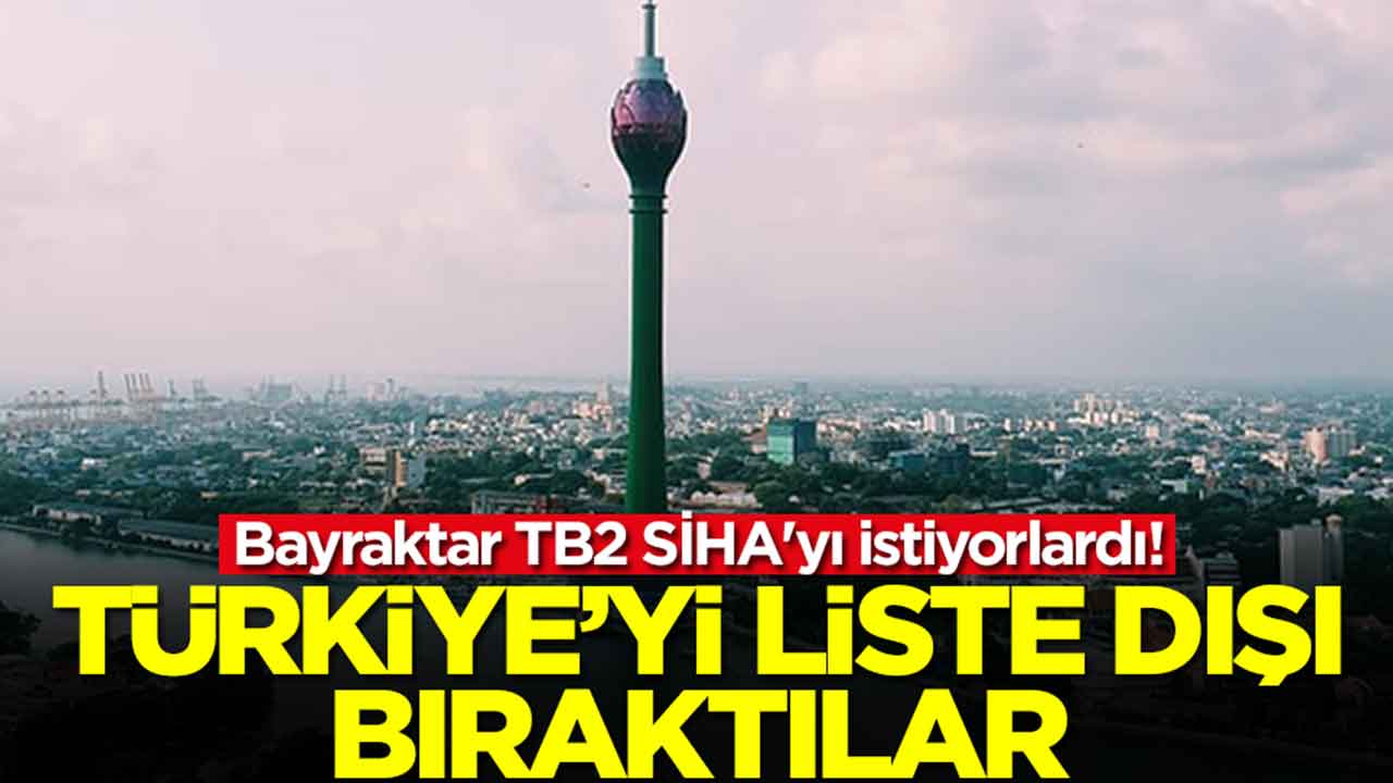 Bayraktar TB2 SİHA'yı istiyorlardı: Türkiye'yi liste dışı bıraktılar