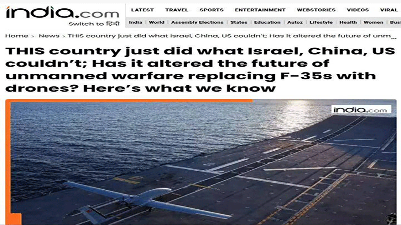 Foto - Bayraktar TB3 ile Türkiye dünya sahnesinde!