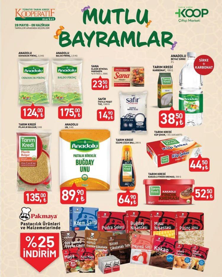 Foto - Bayram alışverişi cep yakmasın! Tarım Kredi Marketleri'nde indirim yağmuru başladı