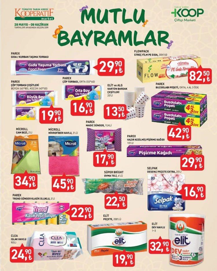 Foto - Bayram alışverişi cep yakmasın! Tarım Kredi Marketleri'nde indirim yağmuru başladı