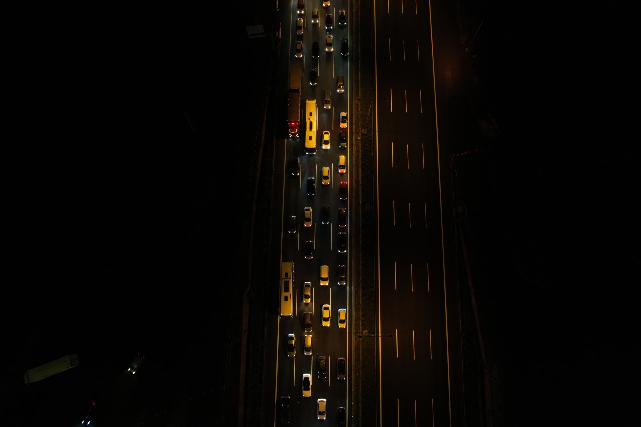 Foto - Bayram Göçü Başladı: Otoyollarda Kilometrelerce Araç Kuyruğu, Trafik Durma Noktasına Geldi