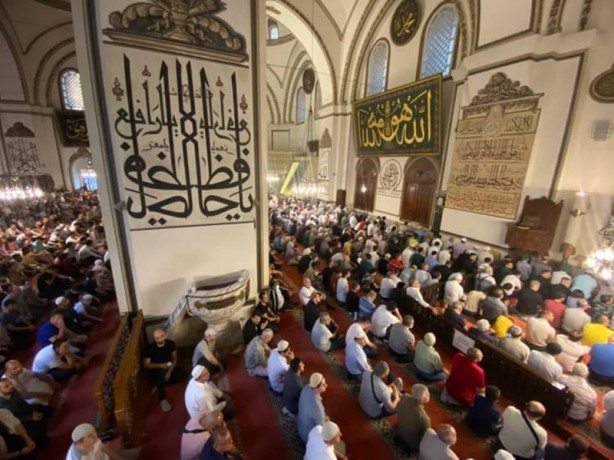 Foto - Bayram namazında camiler doldu taştı!