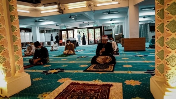 Foto - Bayram namazını böyle kıldılar!