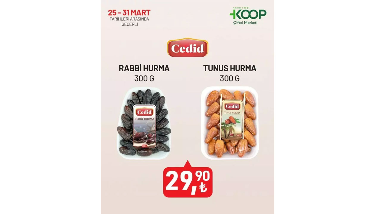 Foto - Bayram öncesi listesinden neler var? Tarım Kredi'den yepyeni indirimler