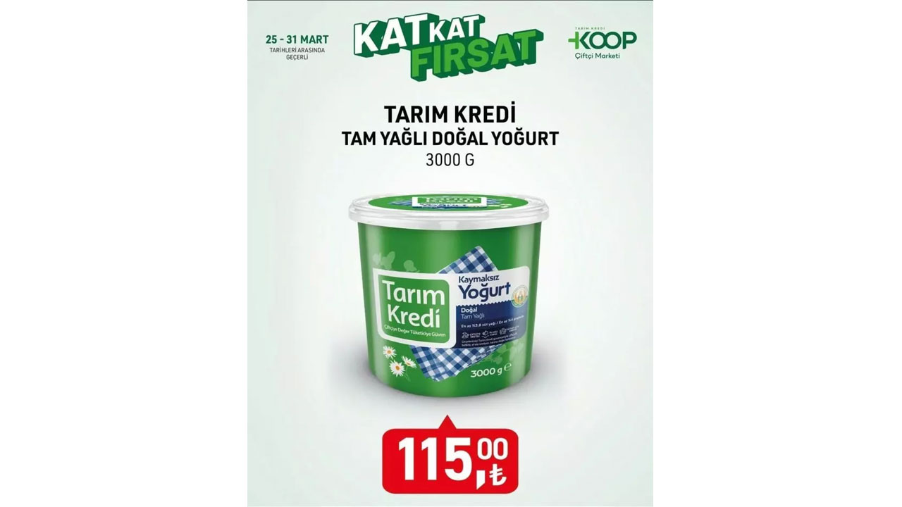 Foto - Bayram öncesi listesinden neler var? Tarım Kredi'den yepyeni indirimler