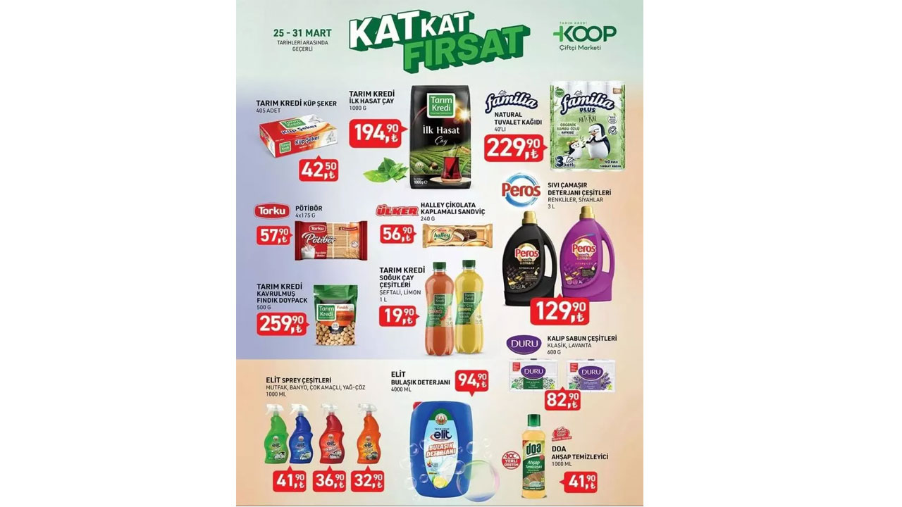 Foto - Bayram öncesi listesinden neler var? Tarım Kredi'den yepyeni indirimler