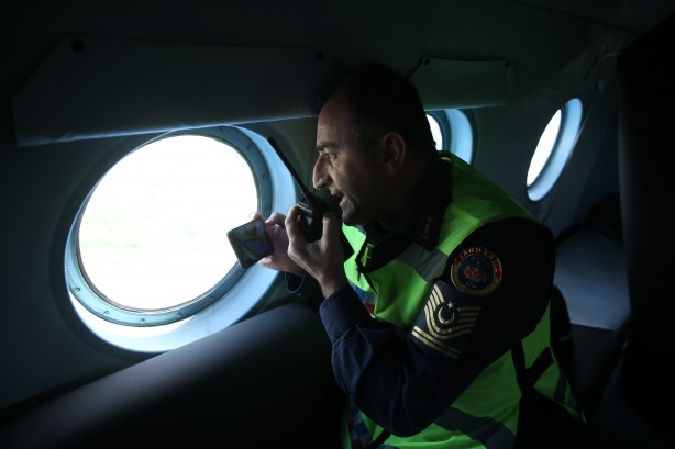 Foto - Bayram tatili dönüşü helikopter destekli trafik denetimi
