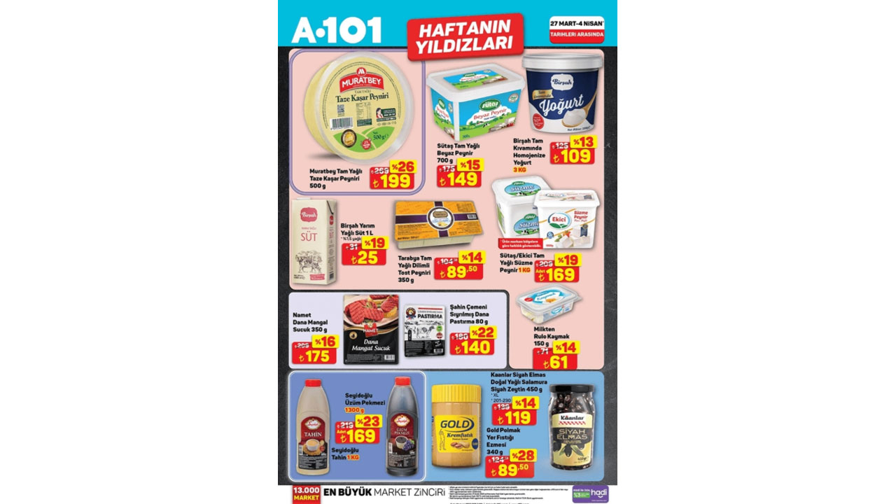 Foto - Bayramda indirimde neler var neler! A101 28 Mart-4 Nisan 2025 kataloğu açıklandı