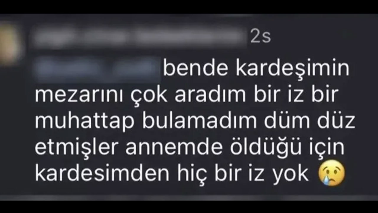 Foto - Bayramda kabir ziyaretine gittiler, mezarları bulamadılar! O şehirde neler oluyor?