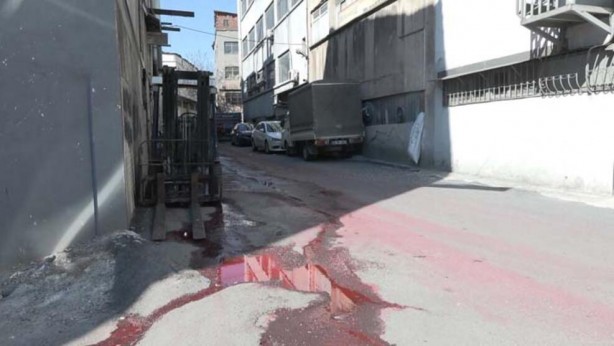 Foto - Bayrampaşa'da 'kırmızı sıvı' endişesi
