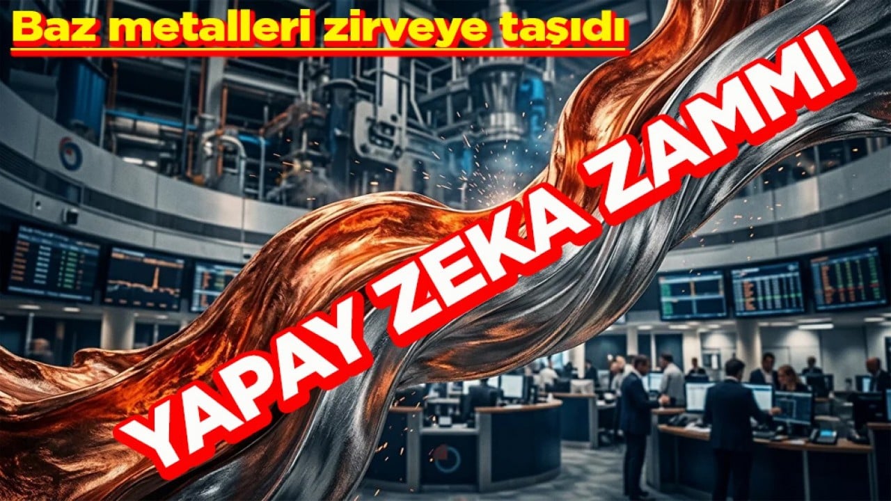Baz metalleri zirveye taşıdı Yapay zeka zammı