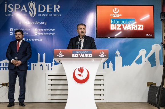 Foto - BBP lideri Destici'den Ekrem İmamoğlu'na tepki: Millet sana ülkeyi karıştır diye mi oy verdi?