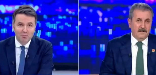 BBP Lideri Mustafa Destici'dan canlı yayında flaş çıkış! Oy oranlarını açıkladı, sunucu şaşırdı
