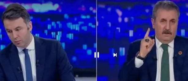 Foto - BBP Lideri Mustafa Destici'dan canlı yayında flaş çıkış! Oy oranlarını açıkladı, sunucu şaşırdı