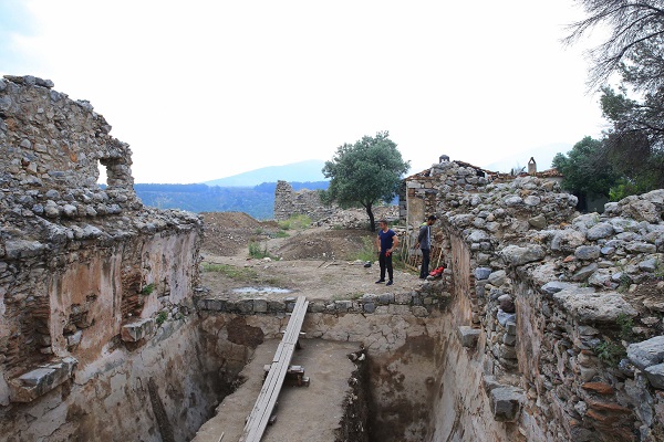Foto - Beçin Antik Kenti tarihe ışık tutuyor