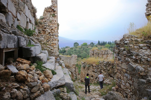 Foto - Beçin Antik Kenti tarihe ışık tutuyor