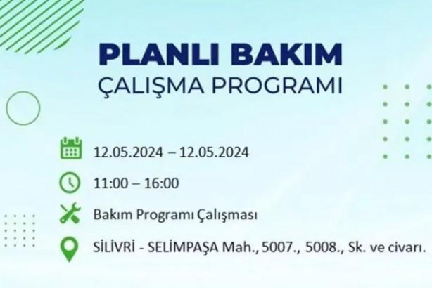 Foto - İstanbul'da elektrik kesintisi: Çok sayıda ilçe elektriksiz kalacak