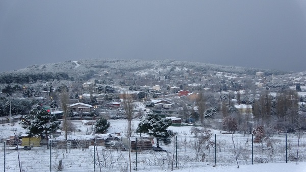 Foto - Beklenen kar İstanbul'a düştü! 