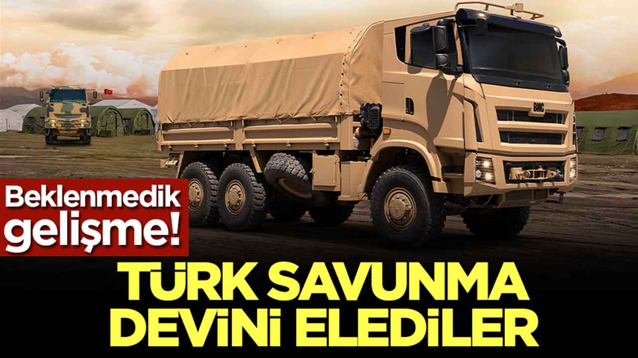 Beklenmedik gelişme: Türk savunma devini elediler