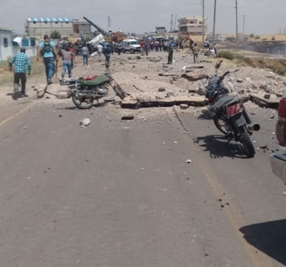 Foto - Beklenmedik saldırıyla ağır darbe: Esed rejimi milisleri bir anda havaya uçtu!