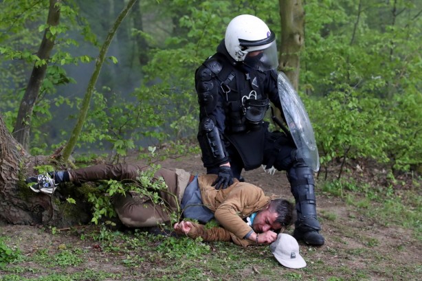 Foto - Belçika polisinden orantısız şiddet
